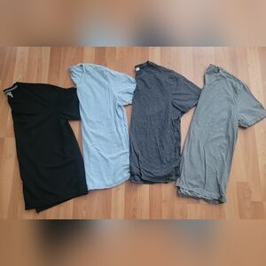 Kenneth Cole Forever 21 Size XL T-Shirt Lot Bundle Casual Sport Black Grey Blue